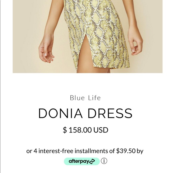 Blue Life Donia Dress- Small - Picture 4 of 9